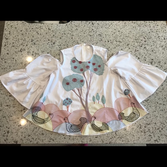 LIKED NEW!! Beautiful blouse Bohemian Style🎀 - Picture 3 of 5